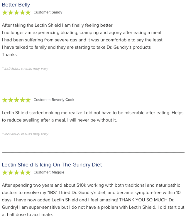 lectin shield reviews