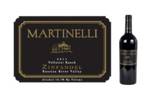 Martinelli Vellutini Ranch Zinfandel 2011